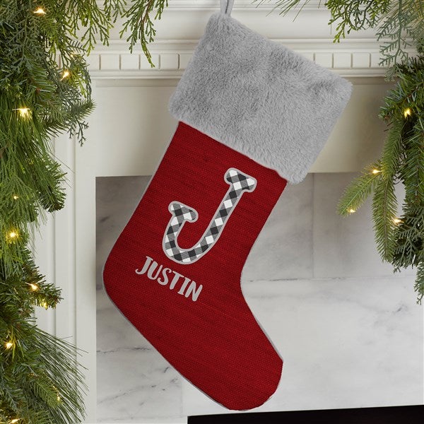 Farmhouse Christmas Personalized Christmas Stockings - 21847