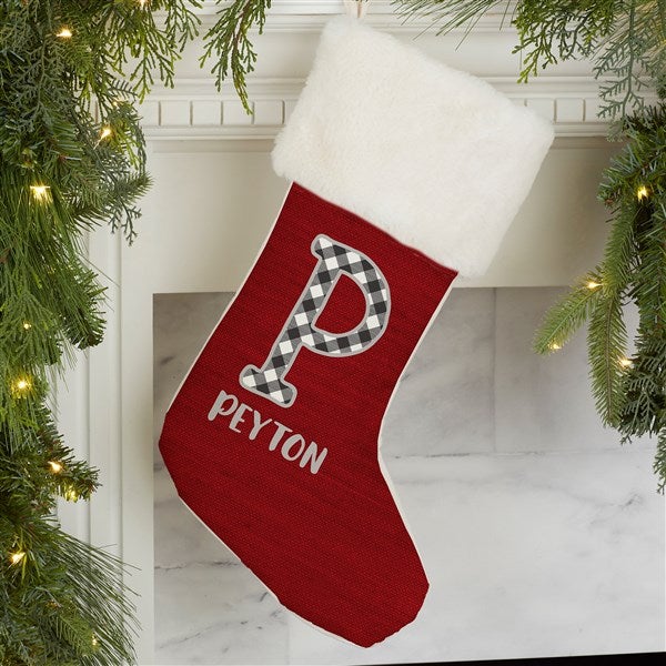 Farmhouse Christmas Personalized Christmas Stockings - 21847