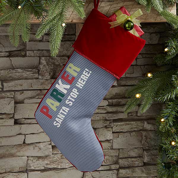 personalized kids stockings