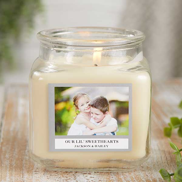 Custom Photo Scented Glass Candle Jars - 21918