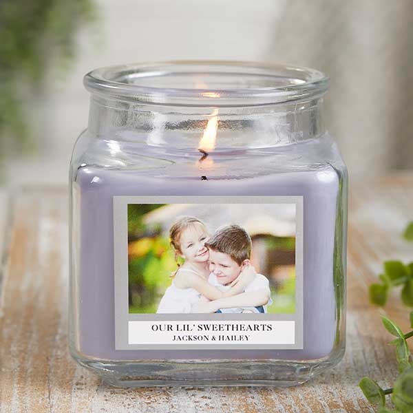 Custom Photo Scented Glass Candle Jars - 21918
