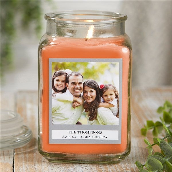Custom Photo Scented Glass Candle Jars - 21918