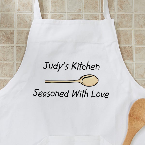 Personalised Apron Customise with Photo Image Text Adults Kitchen Cooking Pinny 