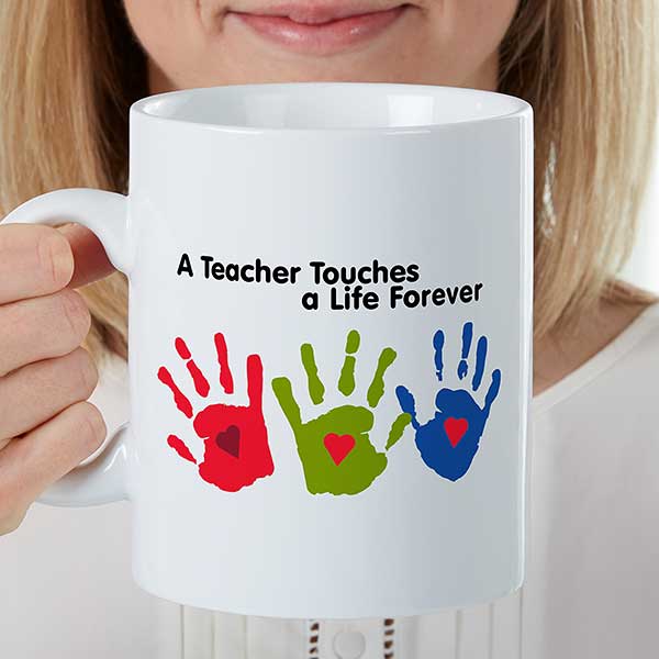personalized oversized teacher coffee