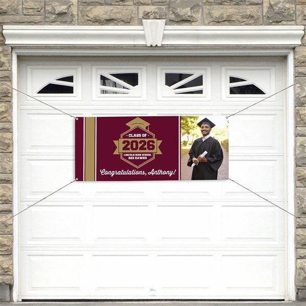 Personalized Graduation Photo Banner - Class Of... - 22046