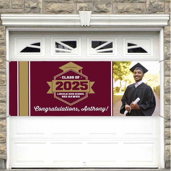 Personalized Graduation Photo Banner - Class Of... - 22046