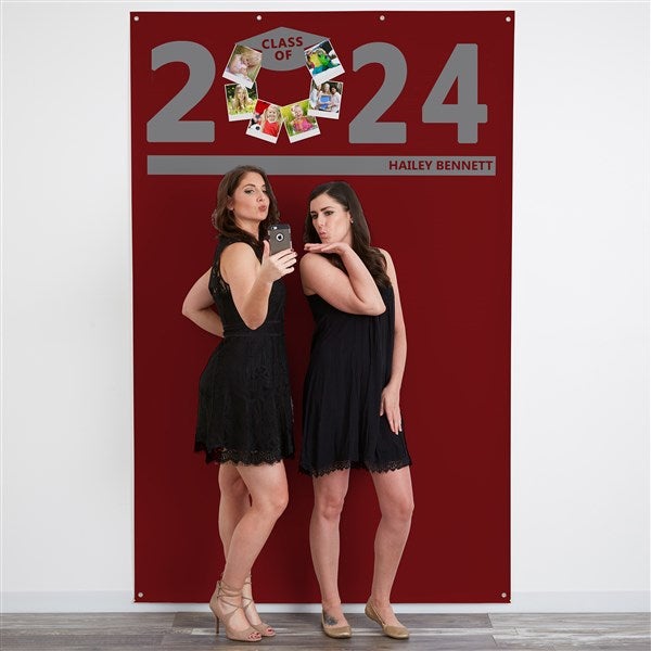 Personalized Graduation Photo Booth Backdrop - 22048