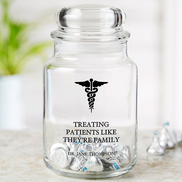 Medical Office Personalized Treat & Candy Jar - 22223