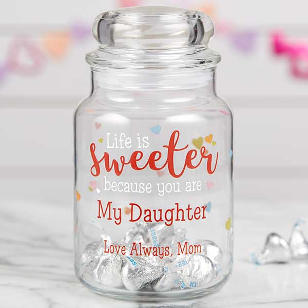 You Make Life Sweet Candy Jar