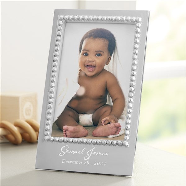 Mariposa Personalized Baby Picture Frame - 22337