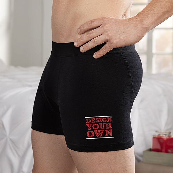 Design Your Own Personalized Boxer Briefs - 22372