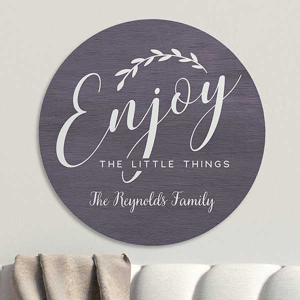 enjoy the little things