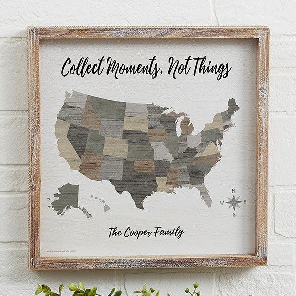Barnboard Map 12x12 Personalized Whitewashed Wood Frame Wall Art - Artwork On Barn Board Wall Barnboard Map 12x12 Personalized Whitewashed Wood Frame Wall Art - Artwork On Barn Board Wall