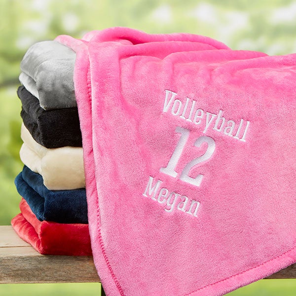 Personalized Sports Fleece Blankets - 22428