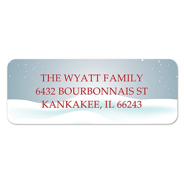 Christmas Reindeer Address Labels - 22488