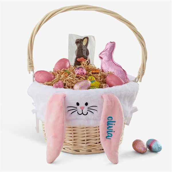 Easter Bunny Personalized Easter Baskets - 22546