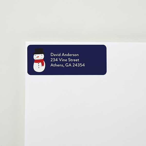 snowman family return address