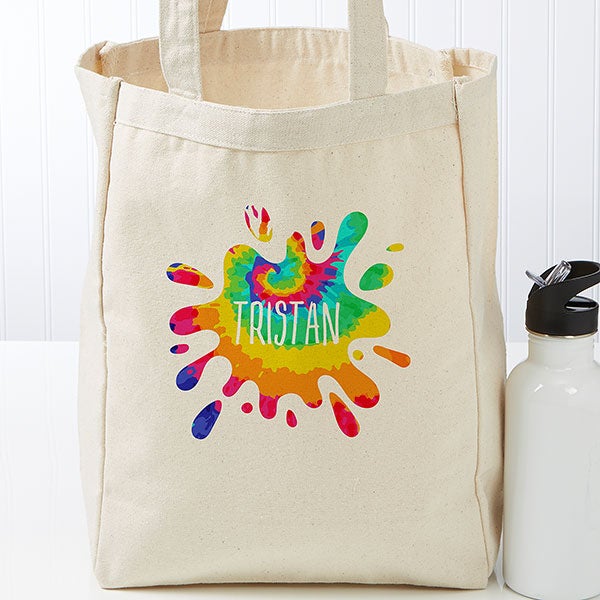Tie Dye Fun Personalized Kids Beach Bags Tie Dye Fun Personalized Kids Beach Bags 22618