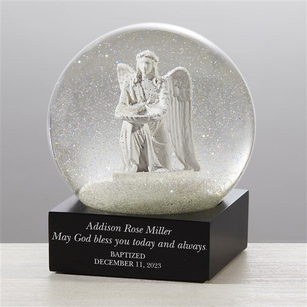 Christening Personalized CoolSnowGlobes Angel Snow Globe - 22630