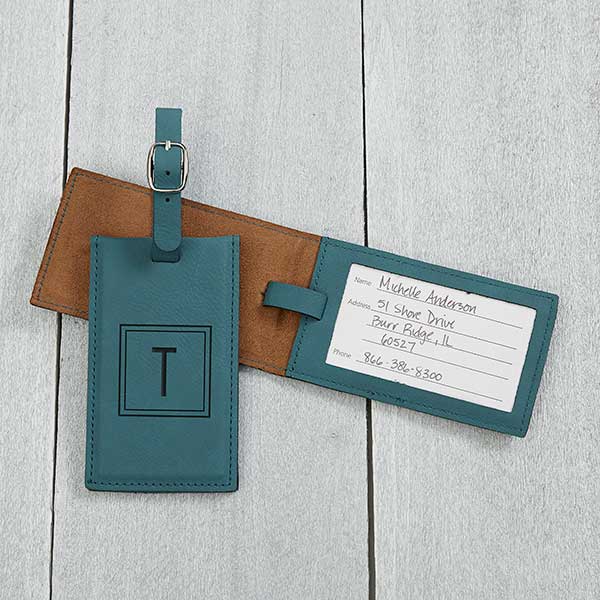 Large Personalized Luggage Tags – Set of 2 | Variety of Colours and Fonts
