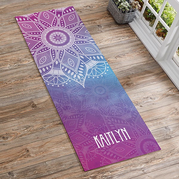 Mandala Personalized Yoga Mats - 22867