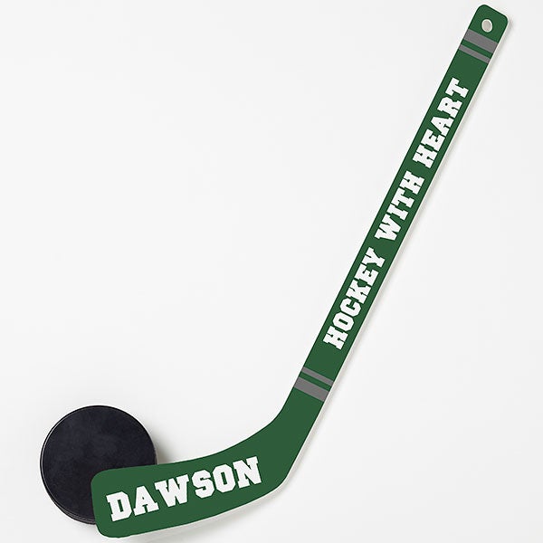 Personalized Mini Hockey Stick - Add Any Text - 22875