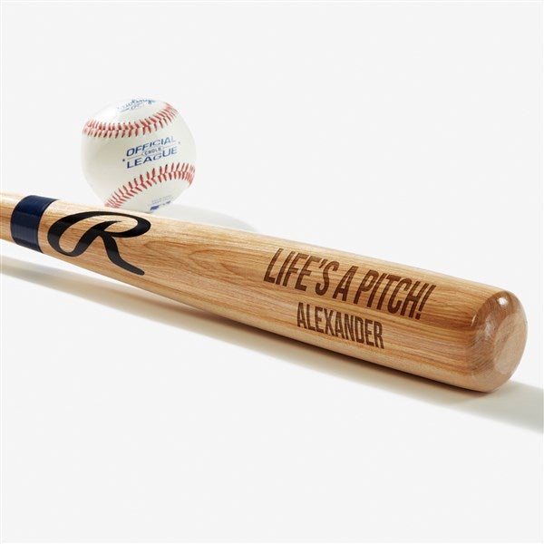 Personalized Baseball Bats - Add Any Text - 22881