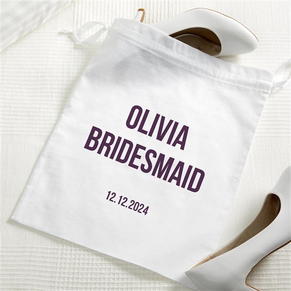 Personalized Accessory Bag - Bridesmaids Gift - 22938