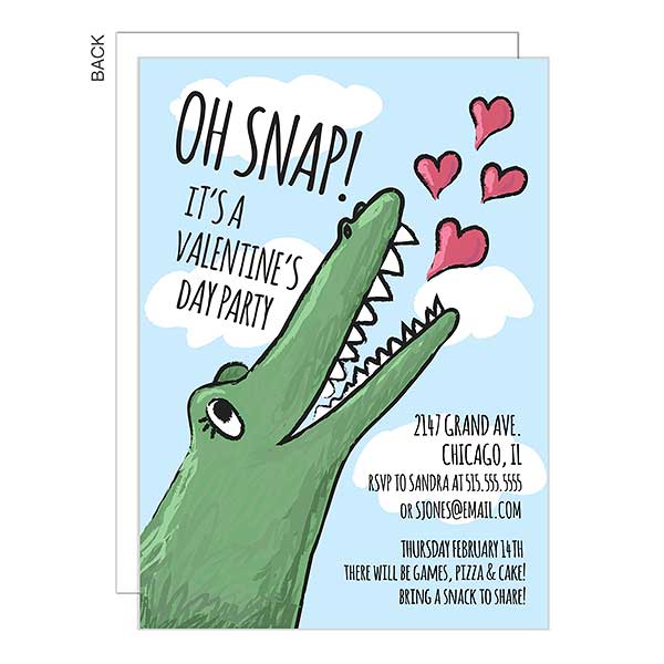 oh snap crocodile valentine
