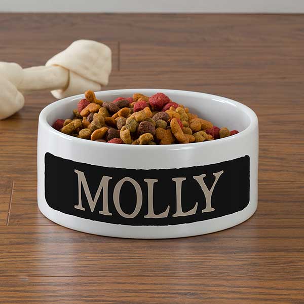 Happy Dog Personalized Pet Bowls - 23054