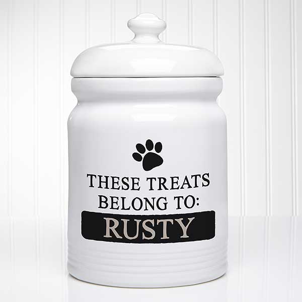 Happy Dog Personalized Dog Treat Jar - 23056