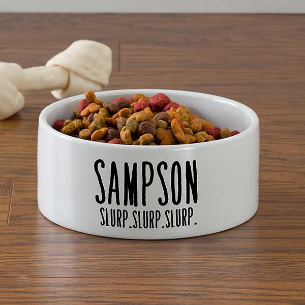 personalized pet bowls