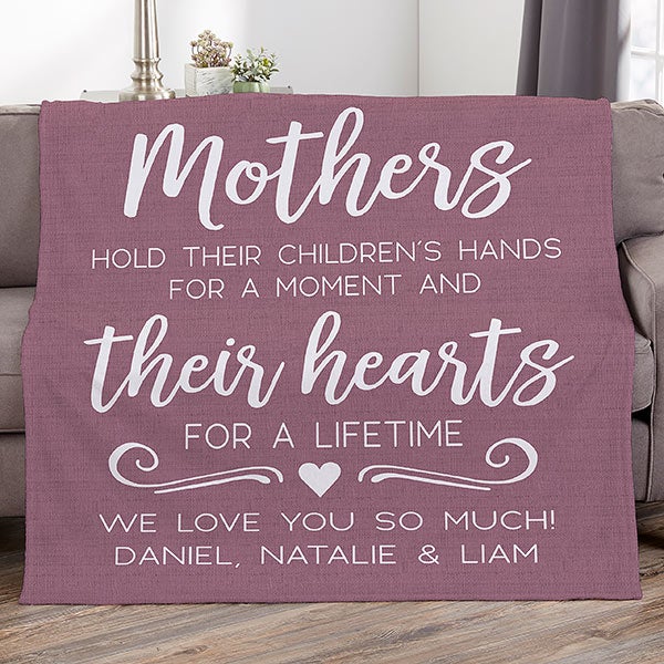 mother's day photo blanket