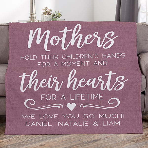 Personalised blankets sales mothers day