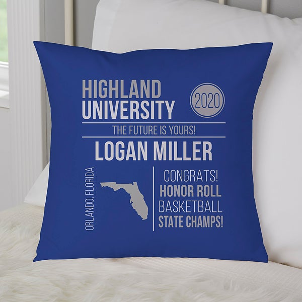 Personalized Graduation Pillows 