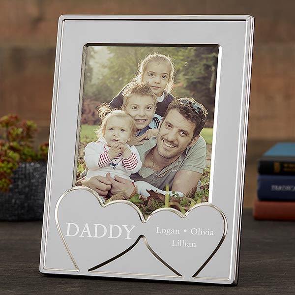 Personalized Silver Picture Frame Gift For Him - 23232