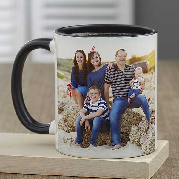 Family Photo Personalized Coffee Mugs - 23319