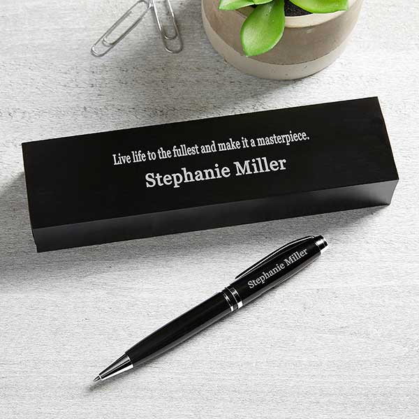 10 Quotes Personalized Pen Set