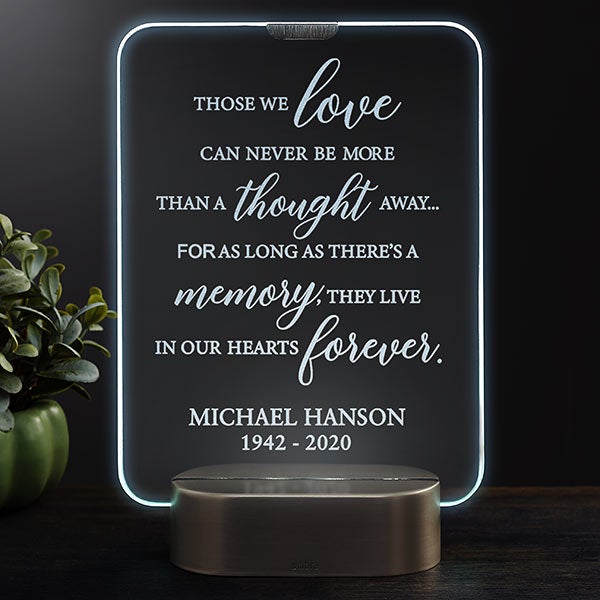 Personalized Memorial Keepsake LED Light Gifts - 23355