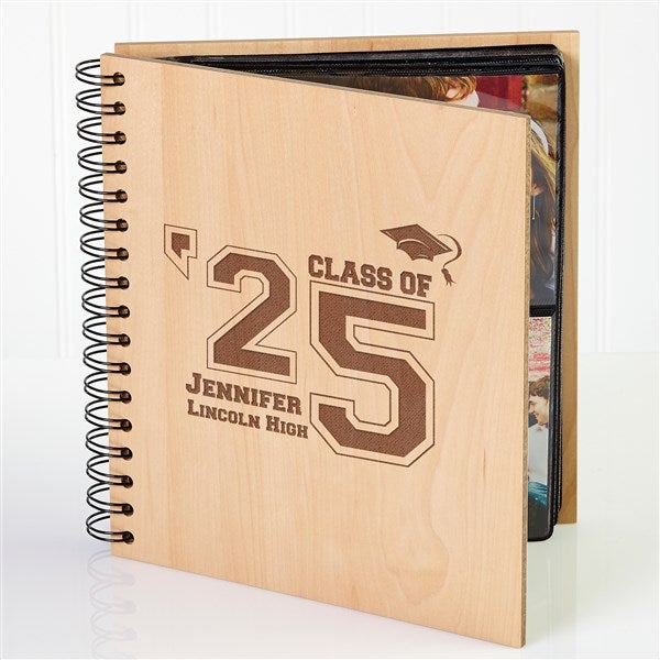 Personalized Graduation Wooden Photo Album - 2337
