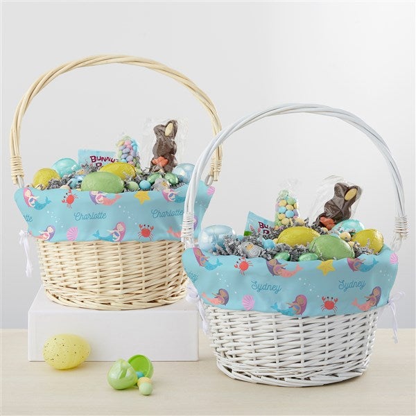 Personalized Mermaid Easter Basket - 23376