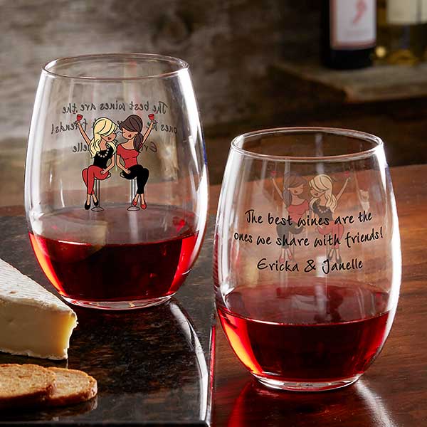 friends wine cup
