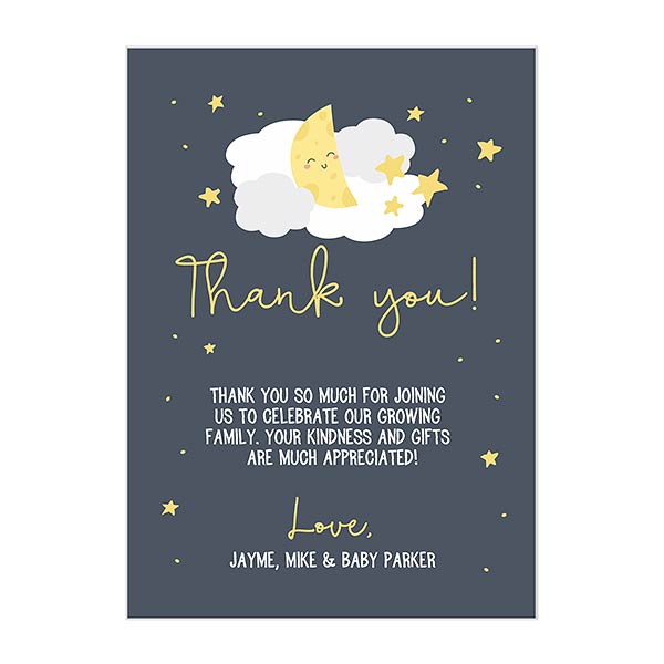 24 Count Starry Delight Thank You Notes/Baby Shower Thank Yous/New Baby Thank Yous
