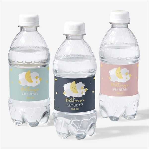 Personalized Water Bottle Labels for Baby Shower - Twinkle, Twinkle - 23428