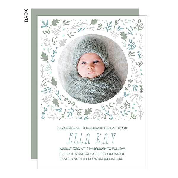 baptism invitations