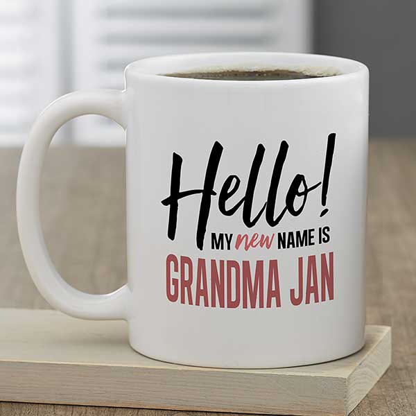 Pregnancy Announcement Mugs For Grandma & Mom - 23492