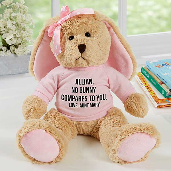 Personalized Bunny Rabbit Stuffed Animals - 23515