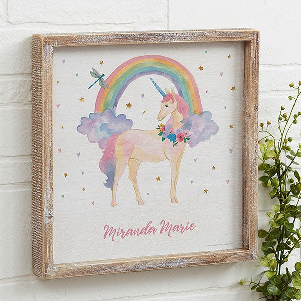 Unicorn Wall Art Art & Collectibles Sewing