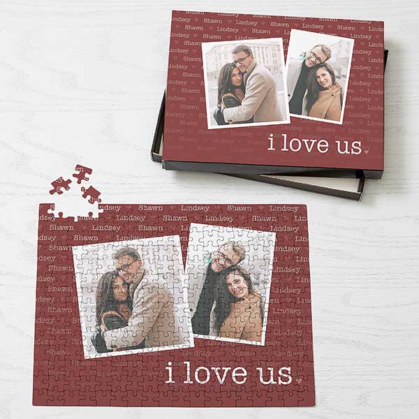 I Love Us Personalized Photo Puzzle - 23523