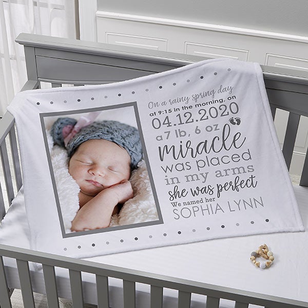 personalized blankets for baby